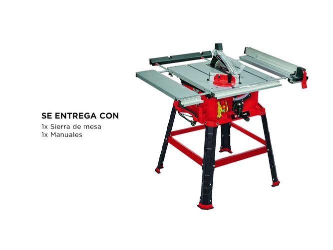 Sierra Circular De Mesa Einhell TC-TS 2225 U 2000w 250mm - 5