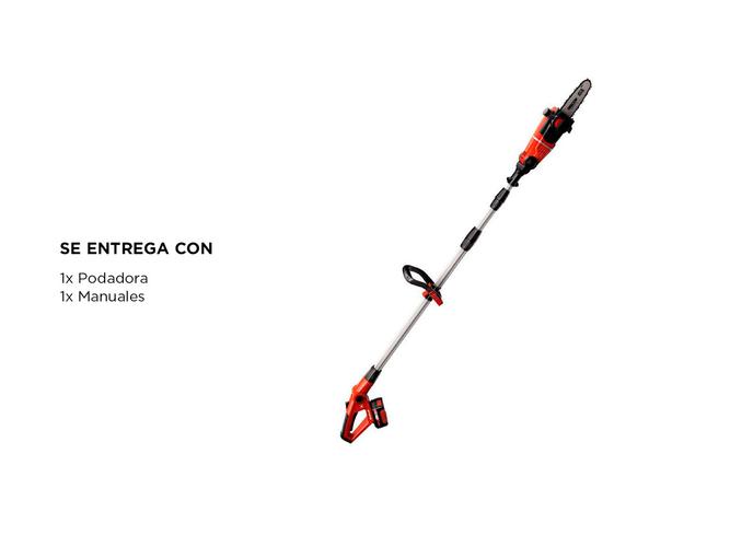 Podadora y Cortacerco de Altura Inalámbrica Einhell  GE-HC 18 Li 18v - 5
