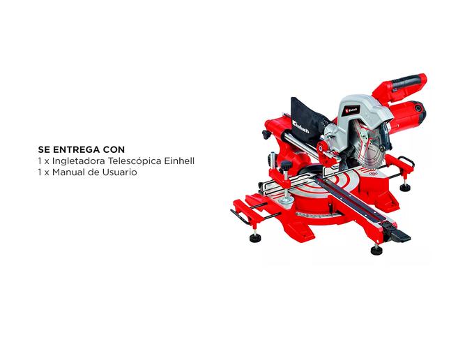 Sierra Ingletadora Telescópica Einhell TC-SM 216 1600W - 4