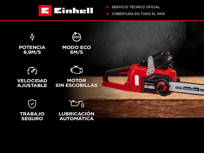 Kit Motosierra Inalámbrica Einhell FORTEXXA 1830 2 Velocidades  Batería Y cargador  Outlet - 1