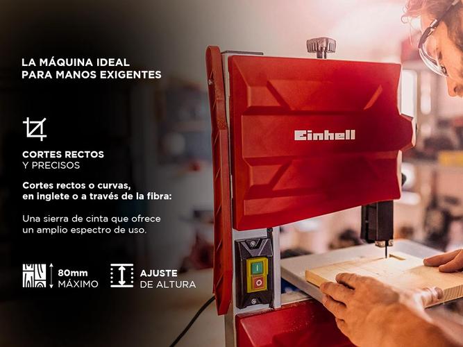 Sierra Einhell Sin Fin 250w TC-SB 2001 Madera 200mm - 2