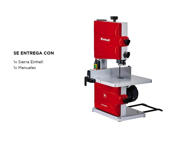 Sierra Einhell Sin Fin 250w TC-SB 2001 Madera 200mm - 5