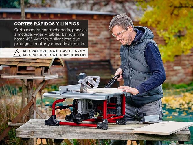 Sierra Circular de Banco Einhell E-TS 254 T 1800W - 2