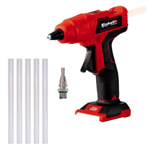 Pistola Encoladora Silicona Einhell Inalámbrica TE-CG 18 LI Solo - 0