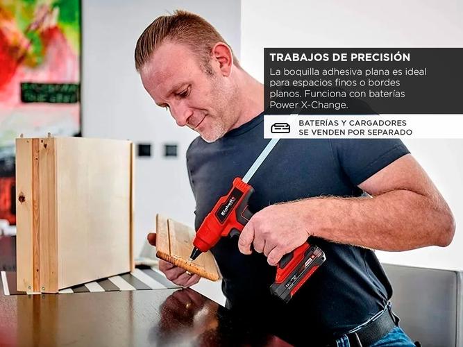 Pistola Encoladora Silicona Einhell Inalámbrica TE-CG 18 LI Solo - 3
