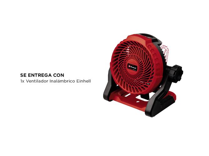 Ventilador Inalámbrico Einhell GE-CF 18/2200 Li-Solo - 5