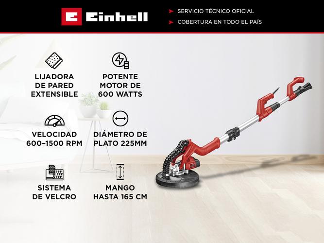 Lijadora Telescópica Einhell TC-DW 225 600 Watts - 1