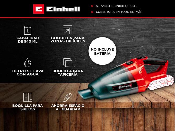 Aspiradora Inalámbrica Einhell TE-VC 18 Li Solo - 1