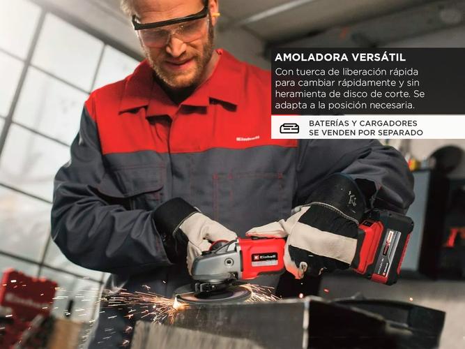 Amoladora Angular Inalámbrica Einhell 125 mm 18V TP-AG 18/125 CE Q Li – Solo - 3