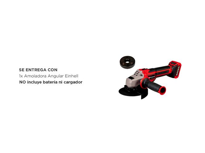 Amoladora Angular Inalámbrica Einhell 125 mm 18V TP-AG 18/125 CE Q Li – Solo - 5