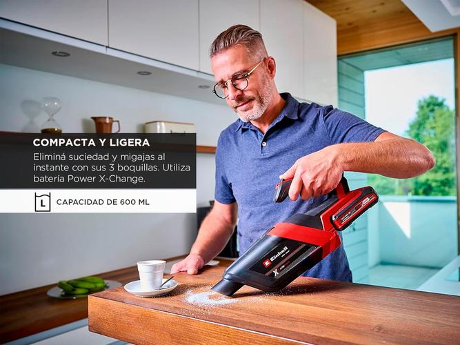 Aspiradora de Mano Inalámbrica Einhell TE-HV 18/06 Li – Solo - 2