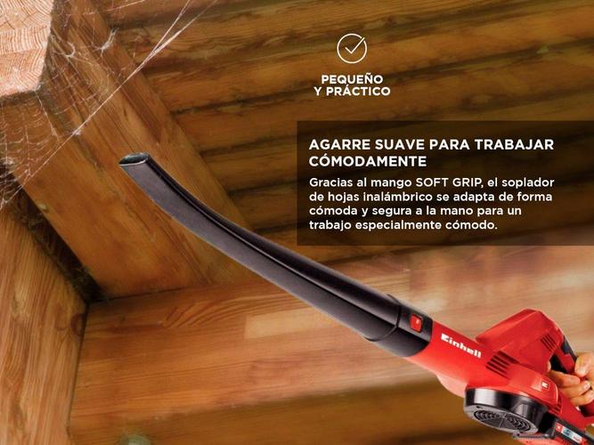 Kit Soplador de Hojas Inalámbrico Einhell GE-CL  batería y cargador 40ah - 5