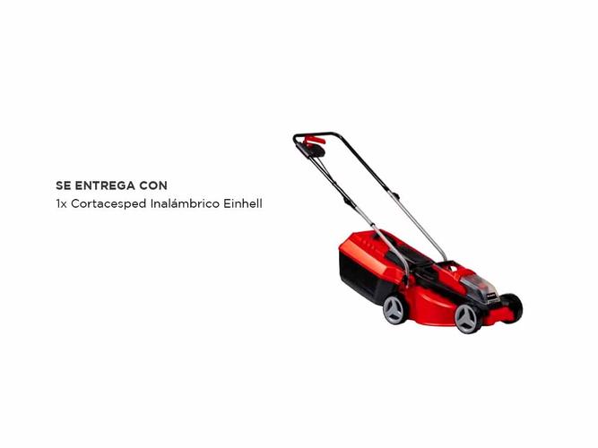 Cortacésped Inalámbrico Einhell GE-CM 18/30 LI SOLO - 4