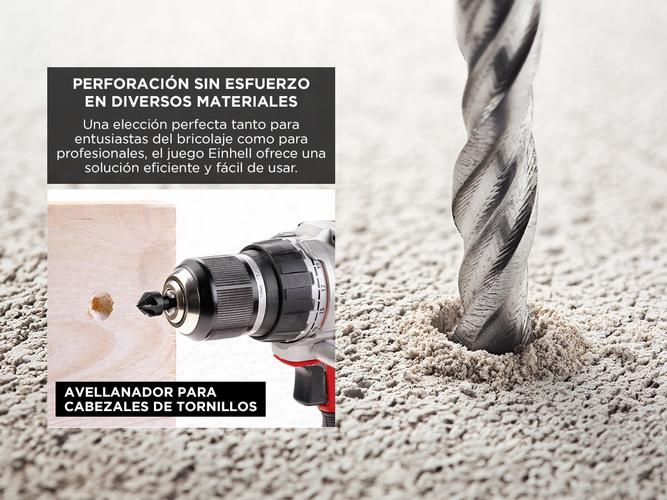 Set Mechas Puntas Impacto 39pzs Einhell Kwb M Case 49108759-1 - 2