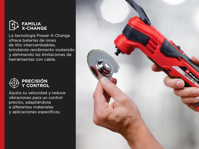 Herramienta Inalámbrica multifunción Einhell 4465160  - 2