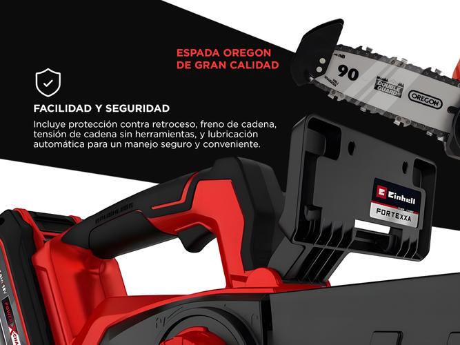 Motosierra Inalámbrica de Mano Einhell Fortexxa 1820 TH - 2