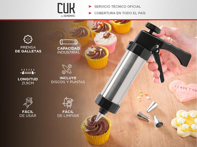 Maquina Rellenadora Decoradora Gadnic Galletas  - 1