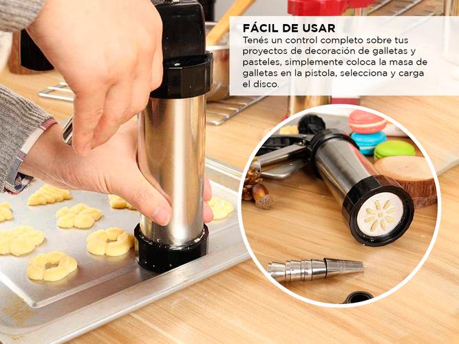 Maquina Rellenadora Decoradora Gadnic Galletas  - 2