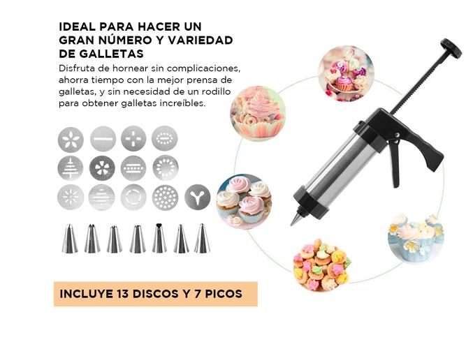 Maquina Rellenadora Decoradora Gadnic Galletas  - 4