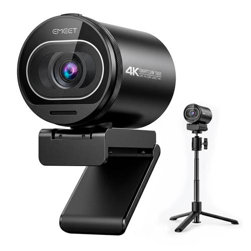 Kit Cámara Web S600 4K  Trípode TD303 EMEET - 0