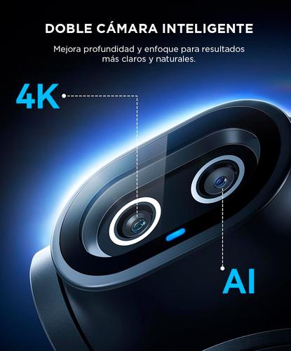 Cámara Web EMEET Pixy Chip IA Doble Lente Seguimiento Inteligente Enfoque Automático - 2
