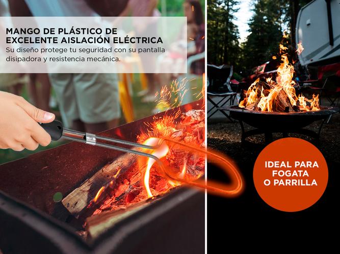 Encendedor De Fuego Eléctrico Gadnic Para Carbón Leña - 3