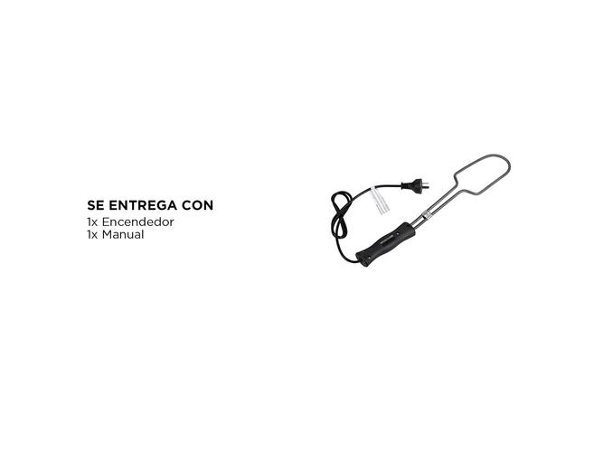 Encendedor De Fuego Eléctrico Gadnic Para Carbón Leña - 5