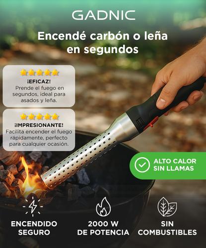 Encendedor de Fuego Electrico Gadnic Arrancador de Alta Temperatura - 1