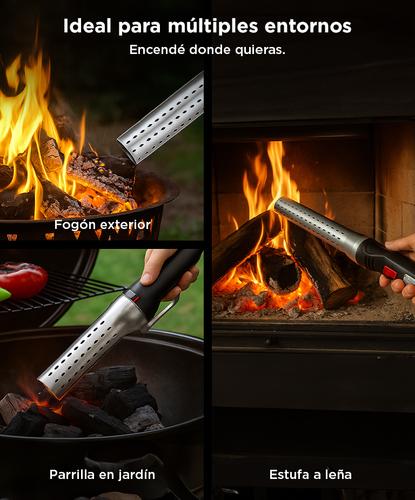 Encendedor de Fuego Electrico Gadnic Arrancador de Alta Temperatura - 3