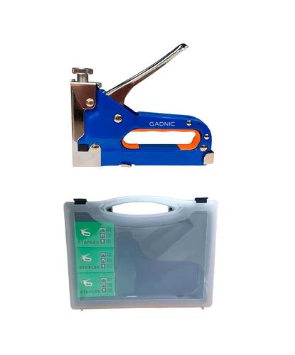 Engrapadora Gadnic Triple Accion Acero Manual Clavos T Clavos U Clavos Puerta 1800 Grapas  Maletin Plastico - 6