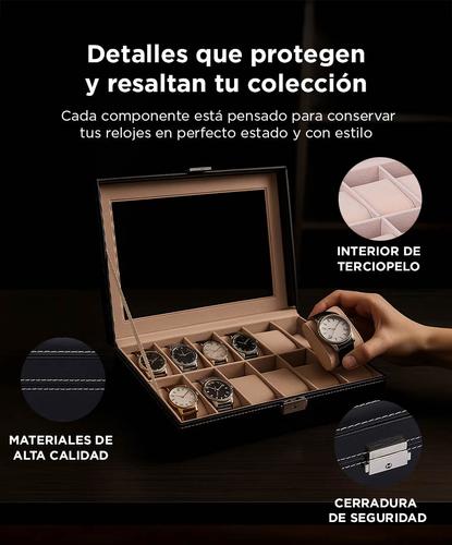Estuche Organizador de 12 Relojes - 3