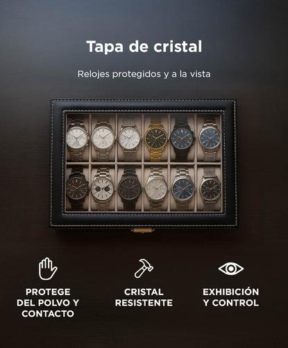 Estuche Organizador de 12 Relojes - 4