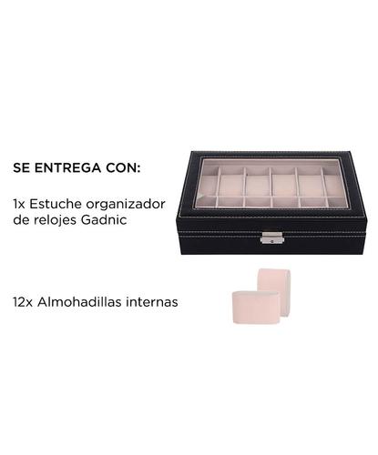 Estuche Organizador de 12 Relojes - 6