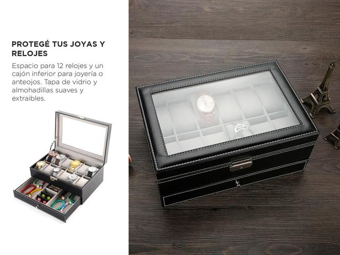 Estuche Organizador Gadnic Wat3.0 de Relojes y Joyas - 2
