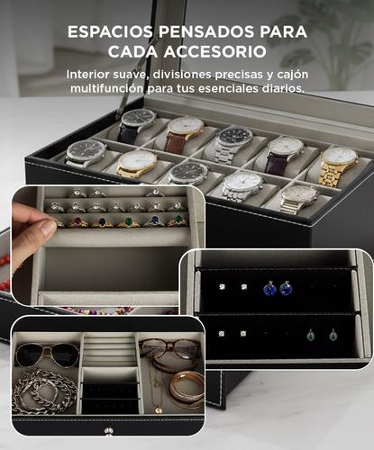 Estuche Organizador Gadnic Wat3.0 de Relojes y Joyas - 2