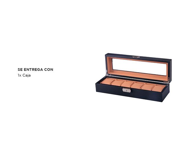 Estuche Organizador Gadnic AA954 de Relojes 6 Espacios - 5