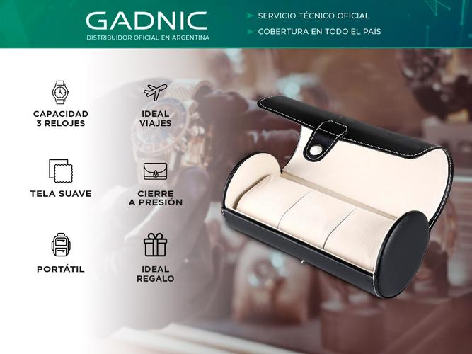 Estuche Alhajero Gadnic Wat4.0 Organizador de Relojes - 1