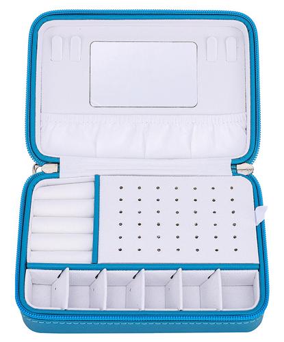 Joyero Con Cierre y Espejo Gadnic UFKO109 Organizador de Accesorios - 6