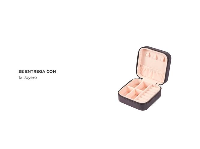 Joyero Con Cierre Gadnic SKOL334 Organizador de Accesorios - 4