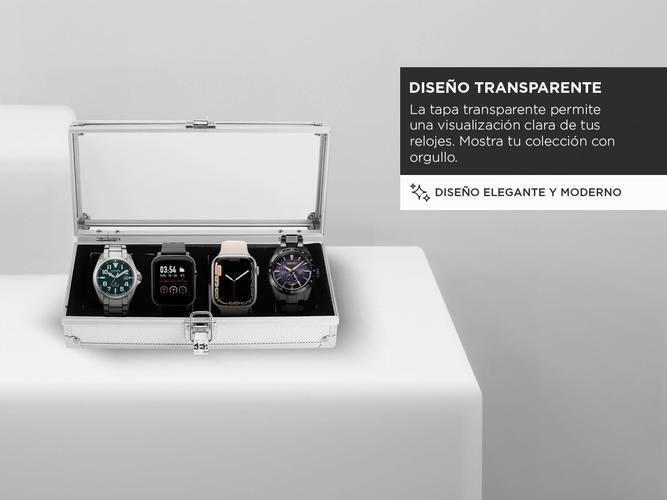 Estuche Organizador Gadnic ER19 de Relojes 4 Espacios - 2
