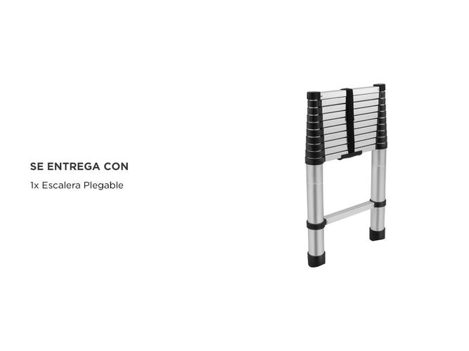 Escalera Telescópica Gadnic De Aluminio Extensible 38 Metros   - 5