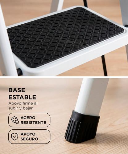 Escalera de acero Bron by Gadnic 4 escalones - 3