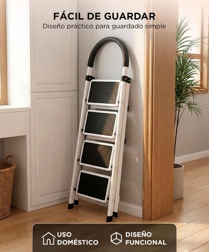 Escalera de acero Bron by Gadnic 4 escalones - 4