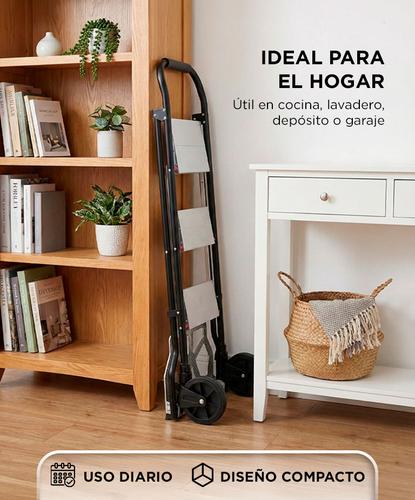 Escalera De Acero  2 en 1 Bron by Gadnic 3 escalones   - 4