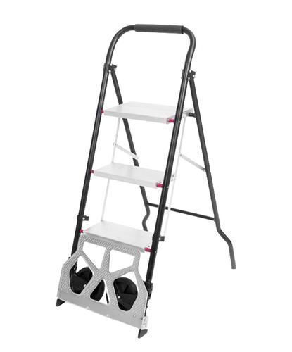 Escalera De Acero  2 en 1 Bron by Gadnic 3 escalones   - 6