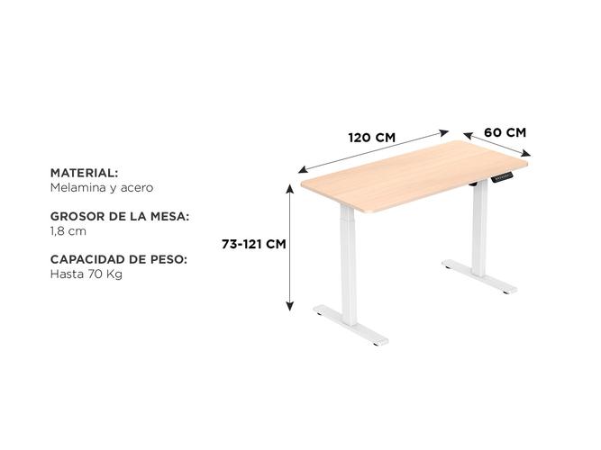 Escritorio Regulable En Altura Gadnic Stand desk Eléctrico - 5