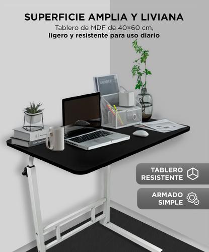 Mesa De Arrime Regulable Gadnic Auxiliar Para Sillón O Cama Con Ruedas  - 3