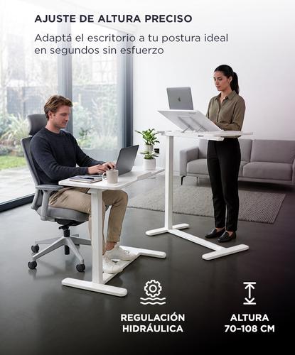 Escritorio Ajustable Gadnic Altura Regulable Inclinable Mesa Auxiliar Para Pc - 2