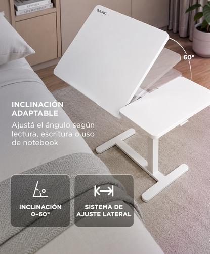 Escritorio Ajustable Gadnic Altura Regulable Inclinable Mesa Auxiliar Para Pc - 3