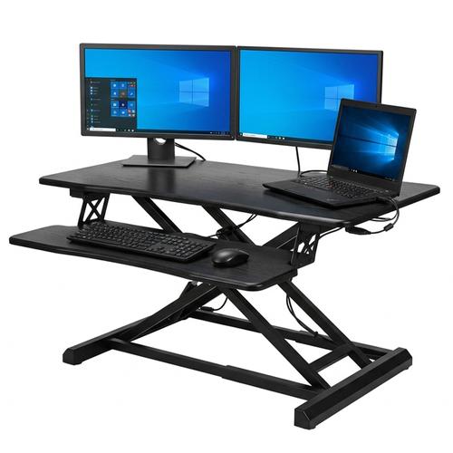 Escritorio Elevable Gadnic Regulable 91cm Para Laptop Y PC Altura Ajustable Doble Monitor - 0